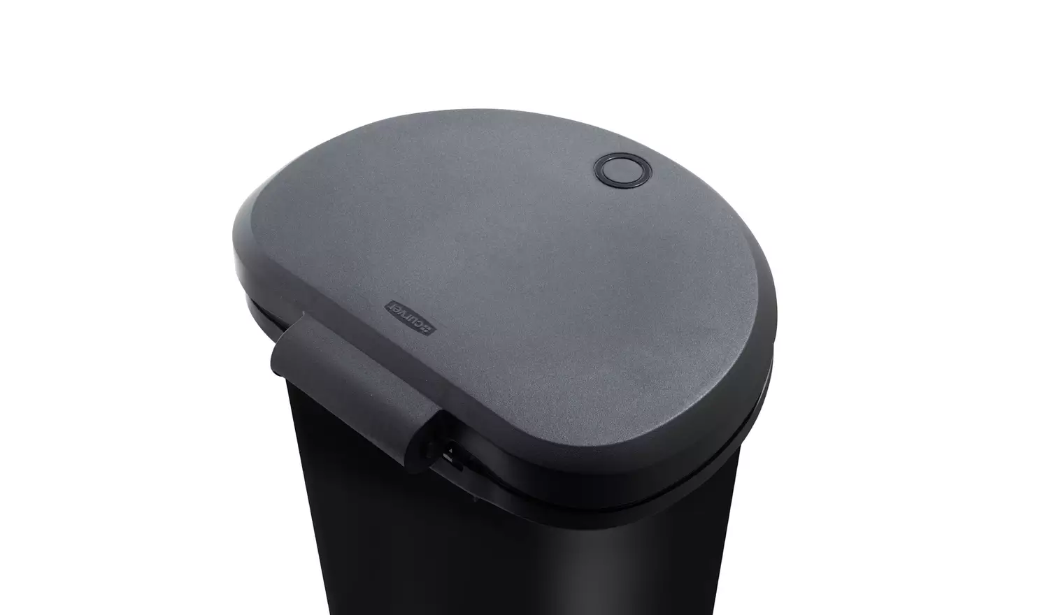 Curver 40 Litre Deco Touch Top Kitchen Bin - Black