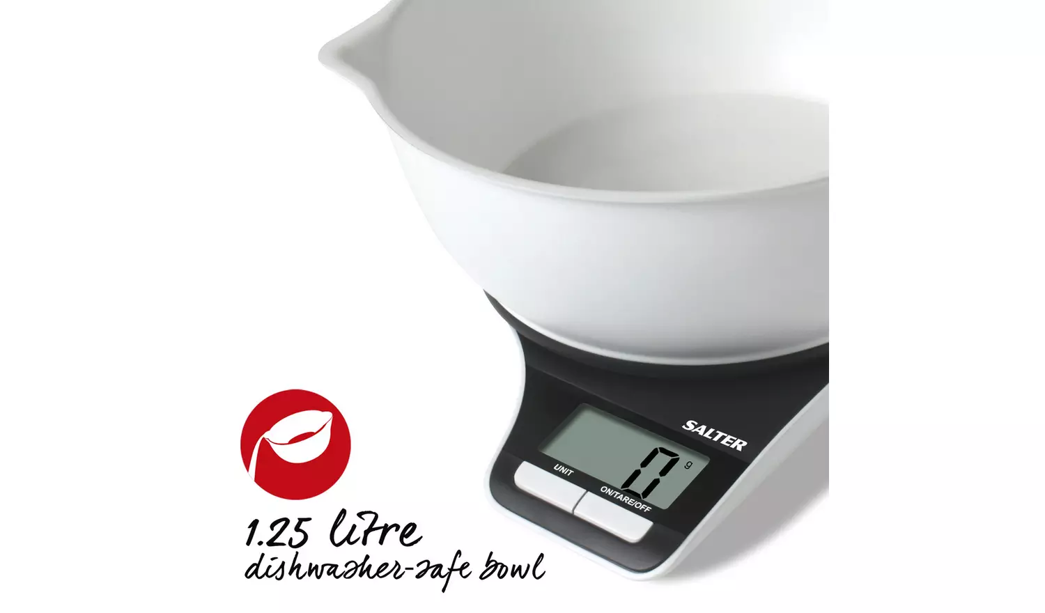 Salter Measuring Scale - White