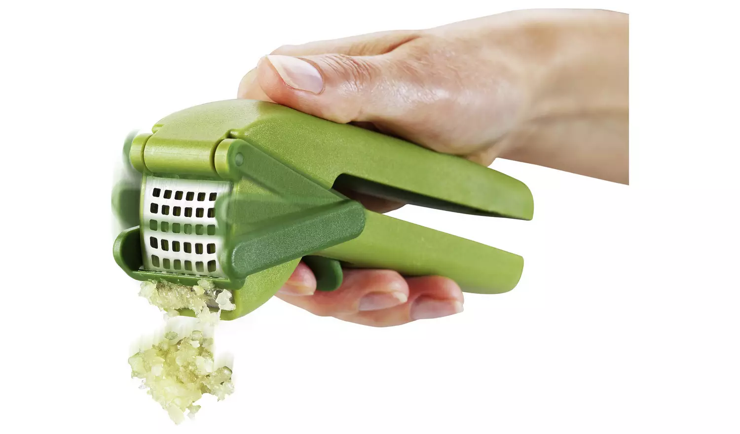 Joseph Joseph Duo Plastic Easy clean Garlic Press - Green