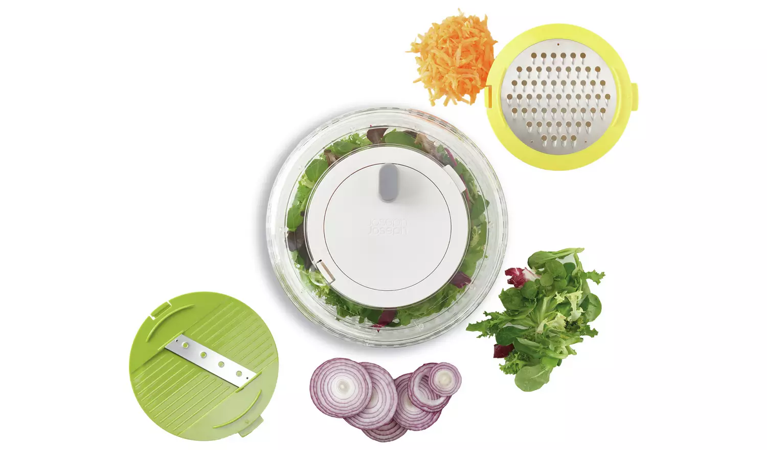 Joseph Joseph Duo Salad Preparation Set - Multicoloured