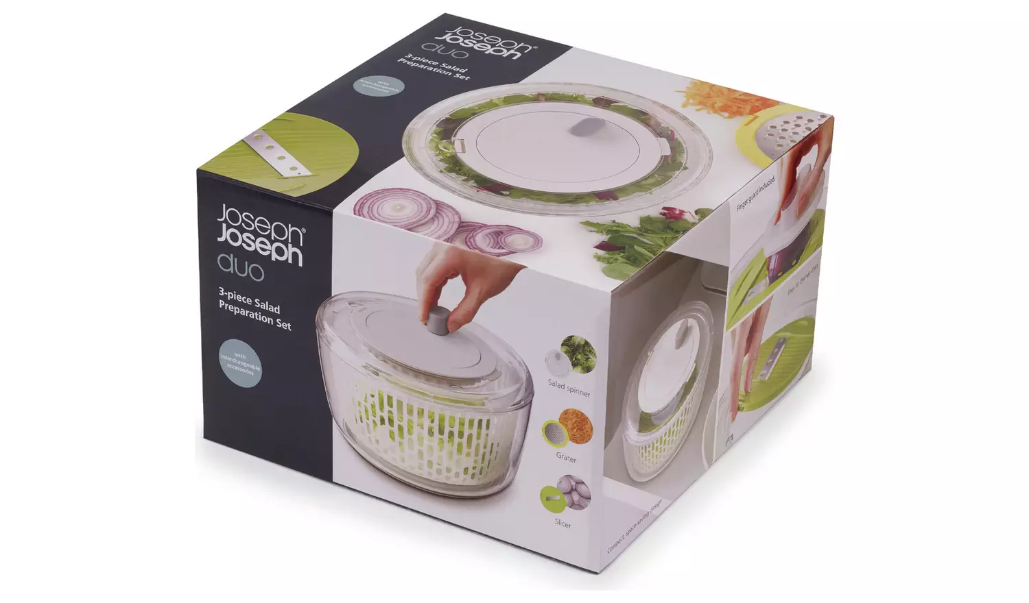 Joseph Joseph Duo Salad Preparation Set - Multicoloured