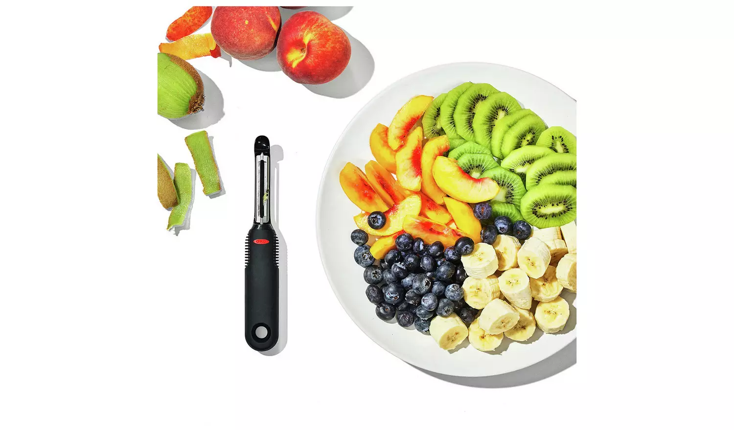 OXO Softworks Swivel Peeler - Black