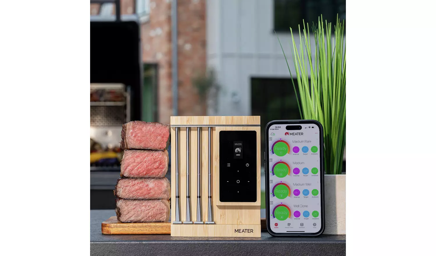 Meater Pro XL Wi-Fi Wireless Meat Thermometer Hub