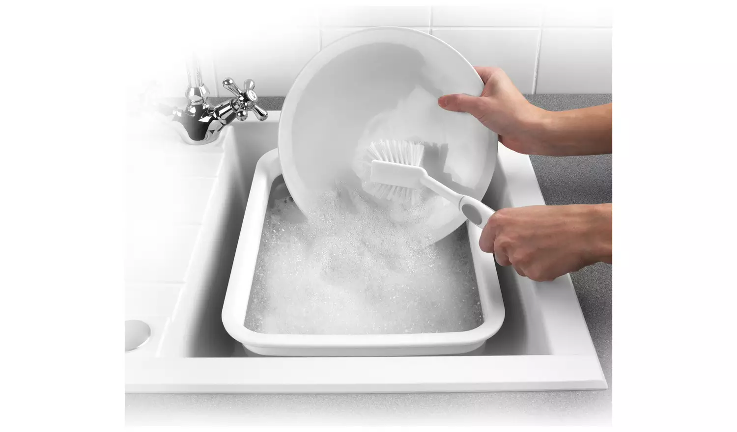 Beldray Collapsible Washing Up Bowl - Grey