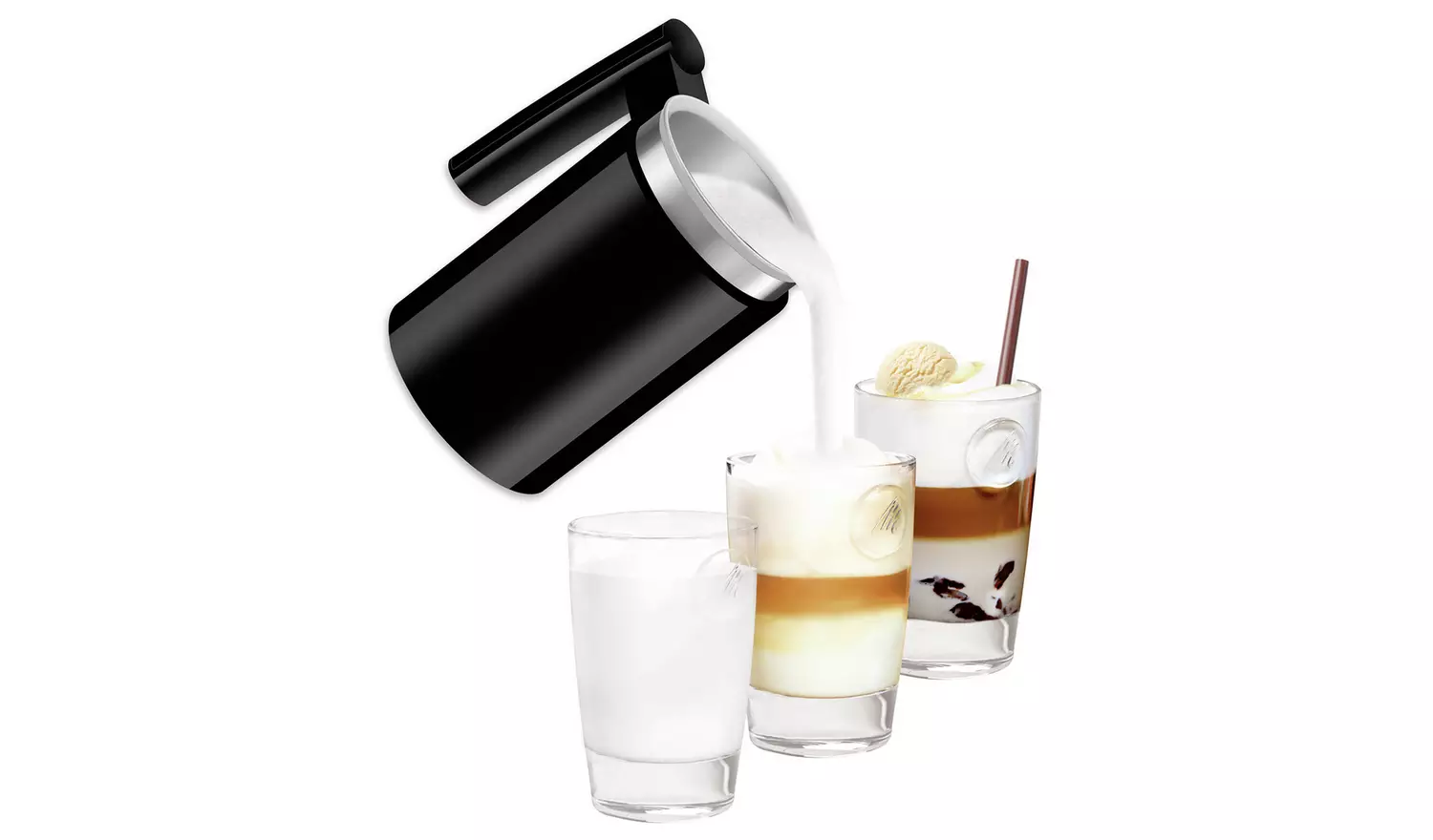Melitta 150ml Cremio Milk Frother