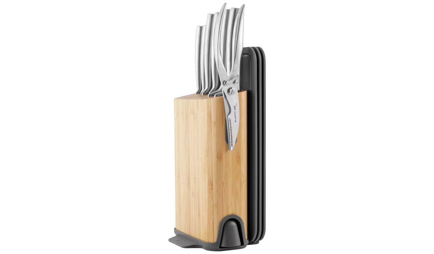 BergHOFF Leo Legacy 11 Piece Knife Block Set - Grey