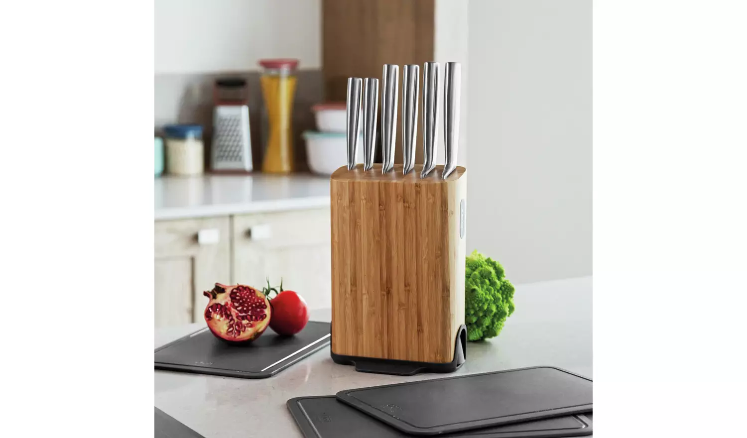 BergHOFF Leo Legacy 11 Piece Knife Block Set - Grey