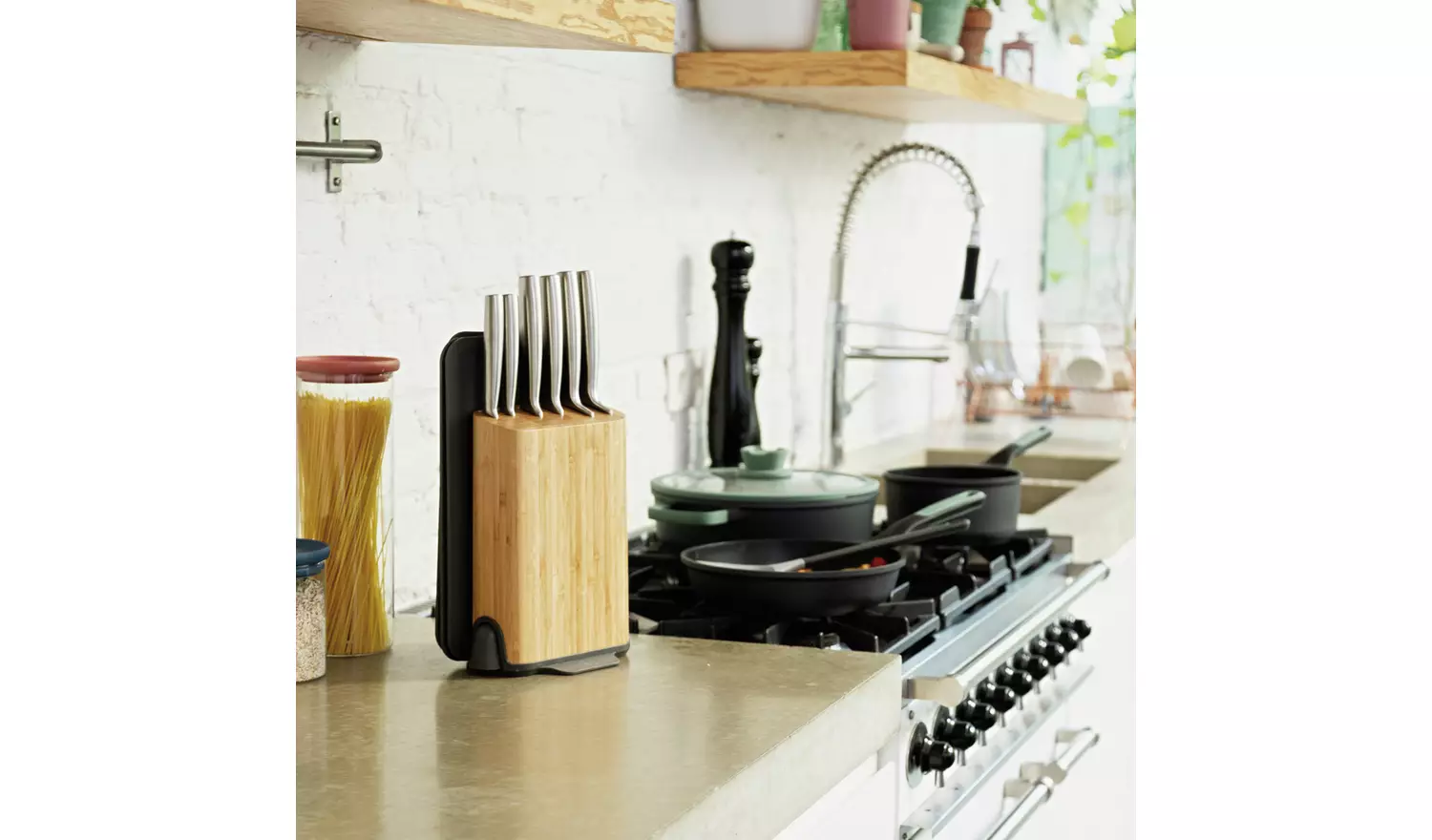 BergHOFF Leo Legacy 11 Piece Knife Block Set - Grey