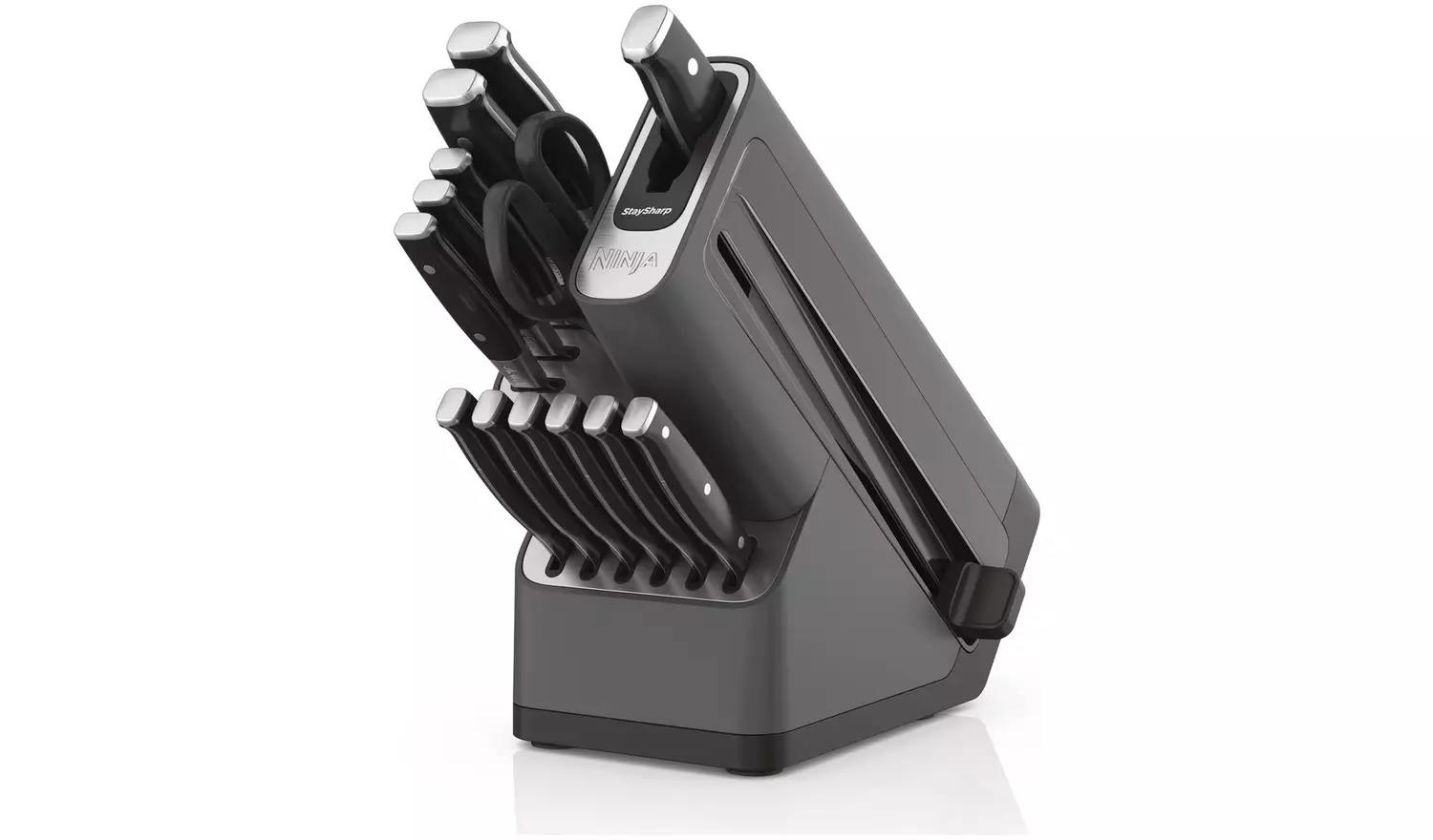 Ninja 14 Piece Stay Sharp Knife Block Set - Black