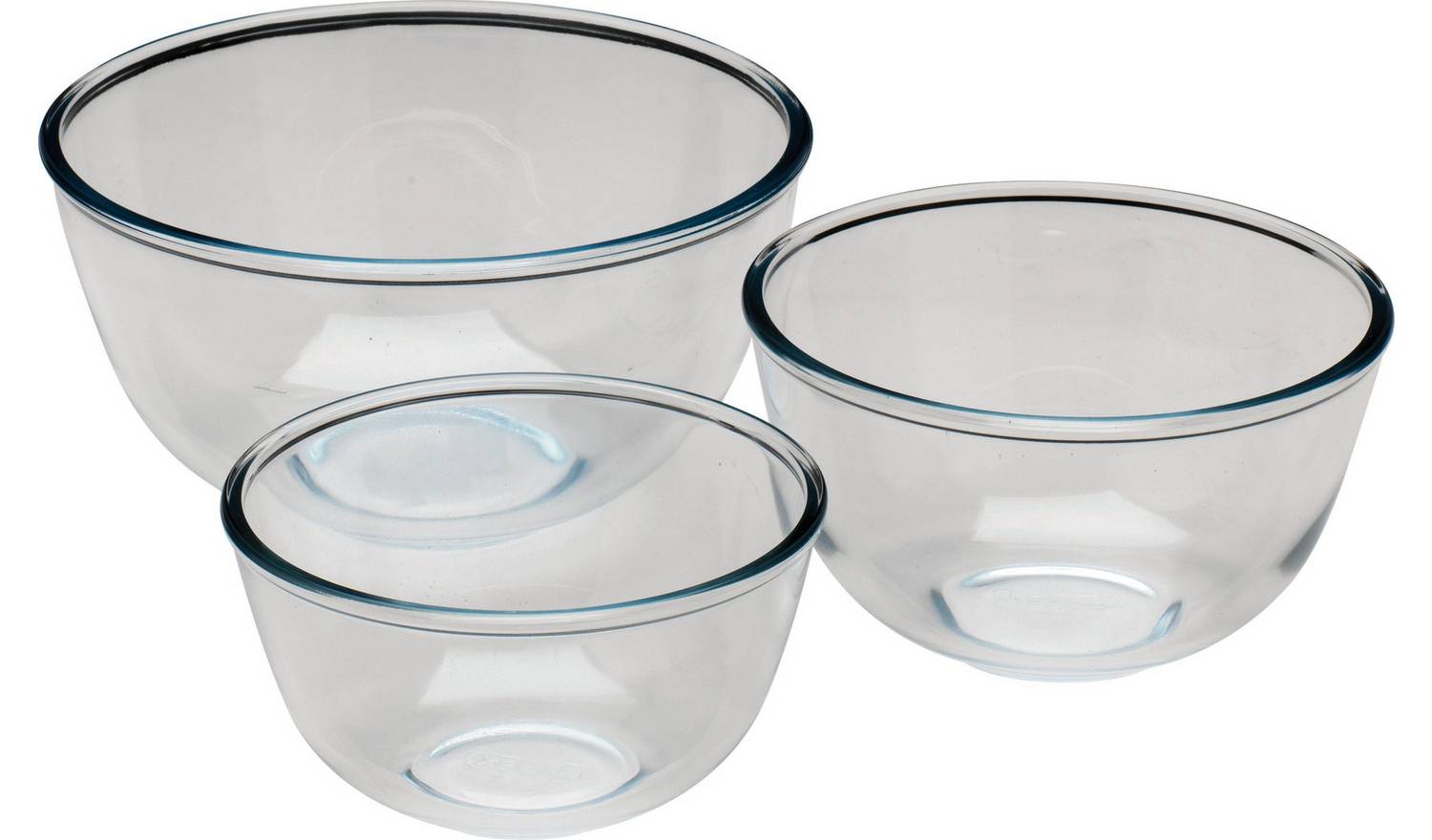 Pyrex 3 Piece Glass Bowl Set