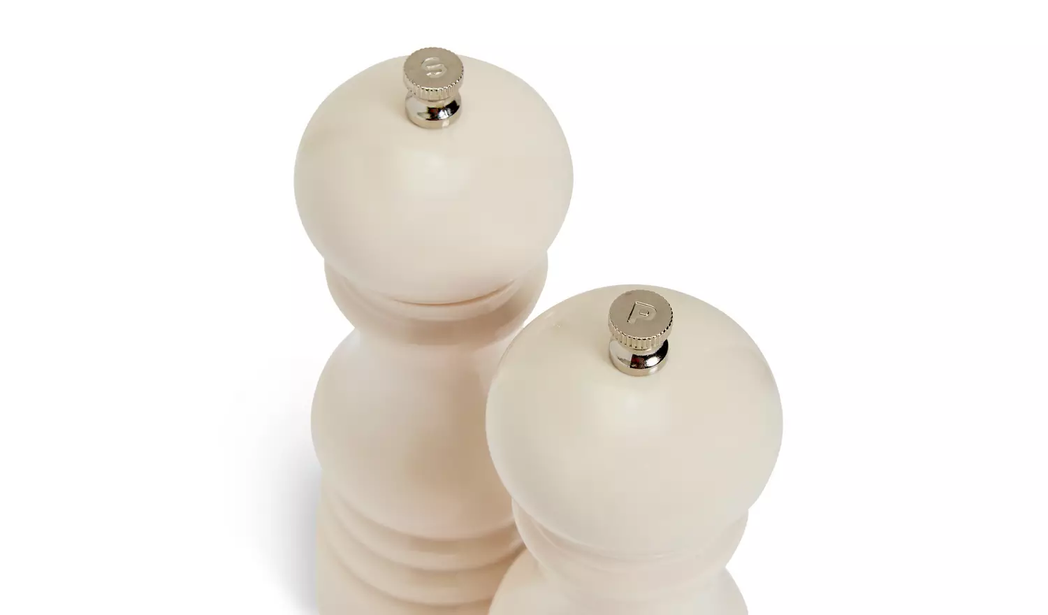 Habitat Salt and Pepper Mill Set - Cream