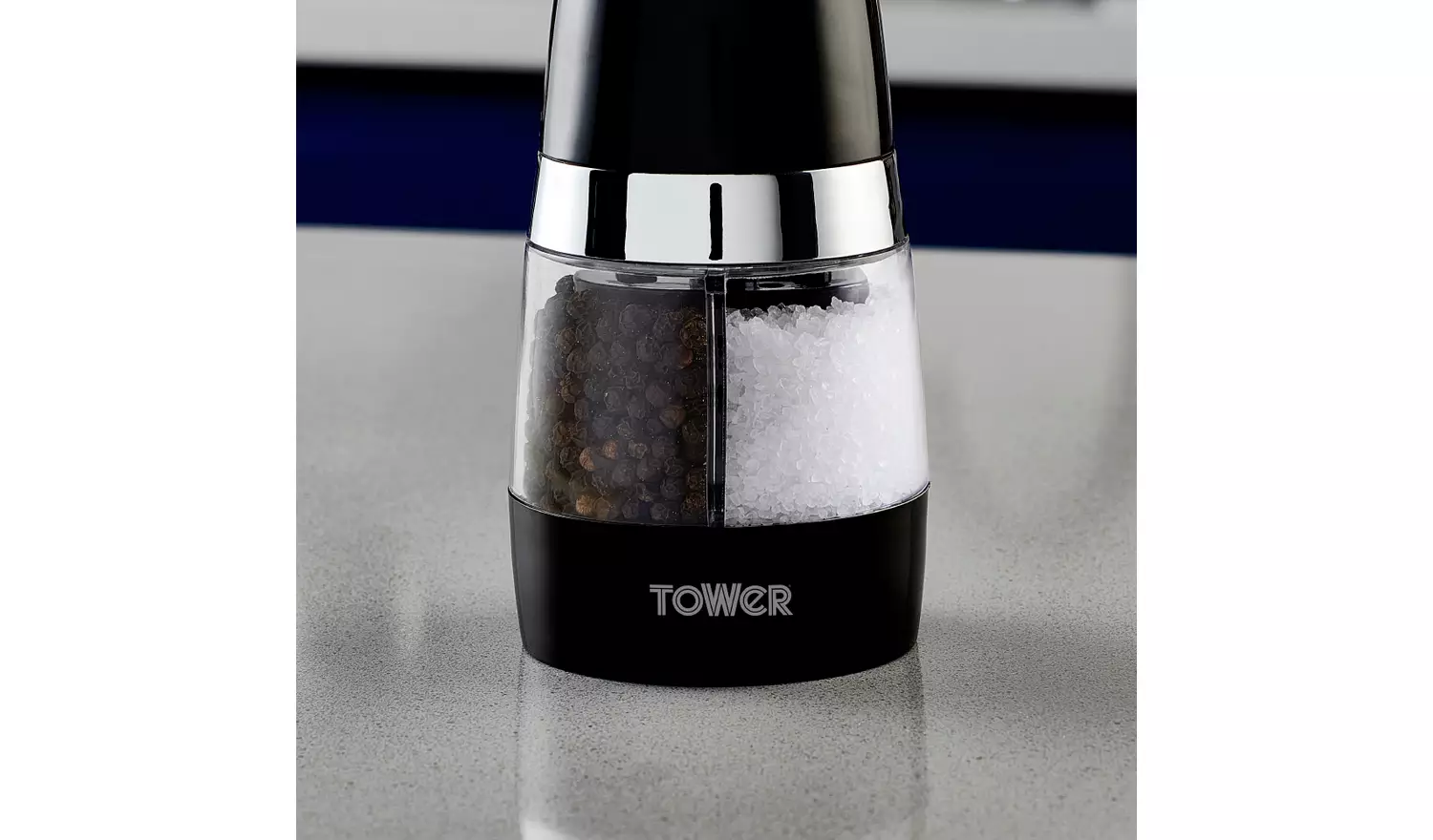 Tower Duo Salt and Pepper Mill - Black