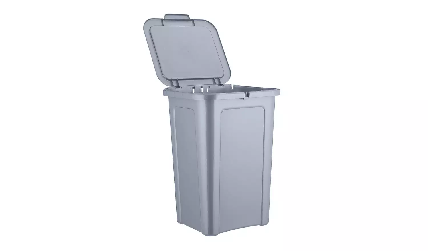 Argos Home 4 Piece Kitchen Bin Set - Grey