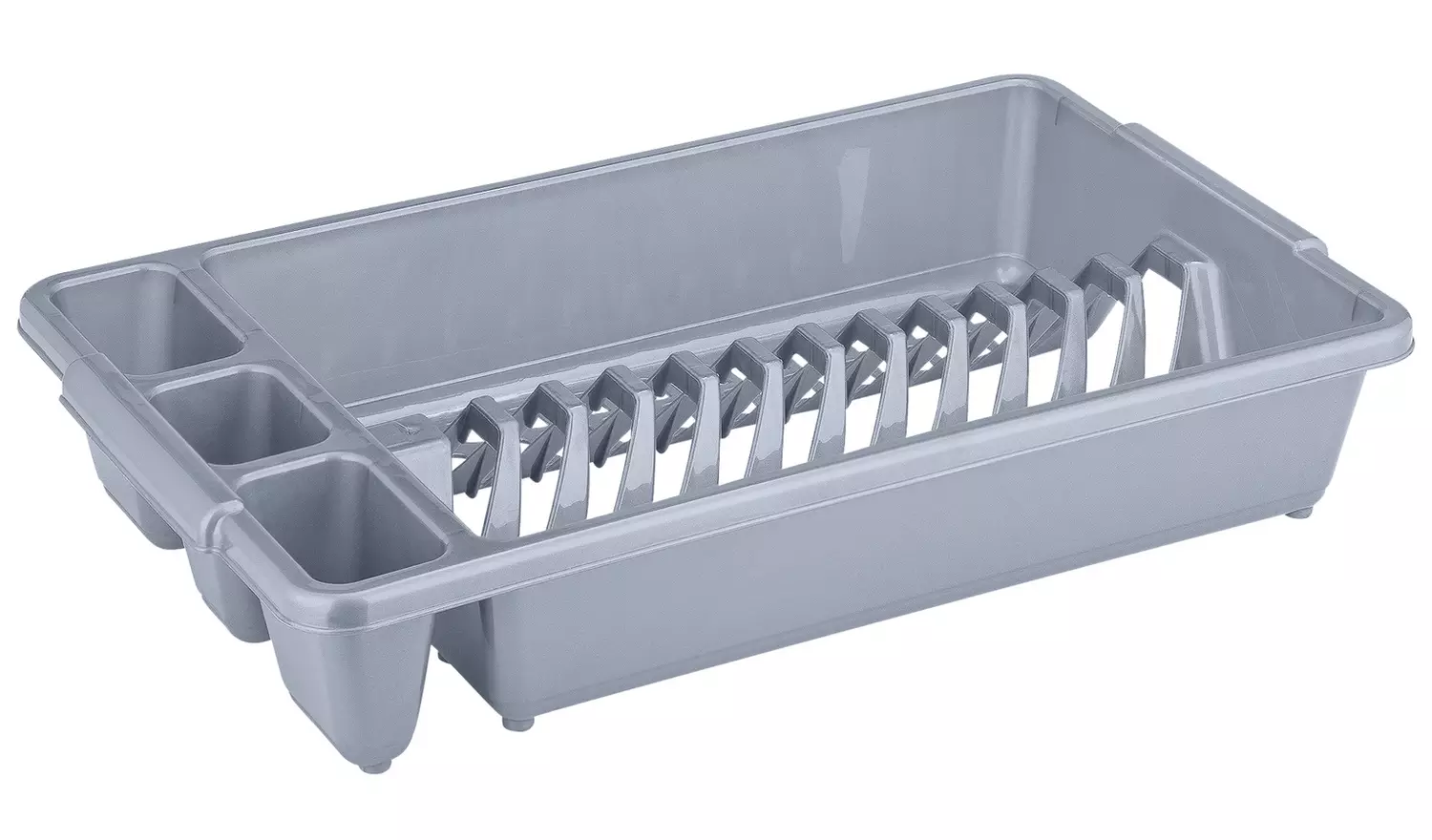 Argos Home 4 Piece Kitchen Bin Set - Grey
