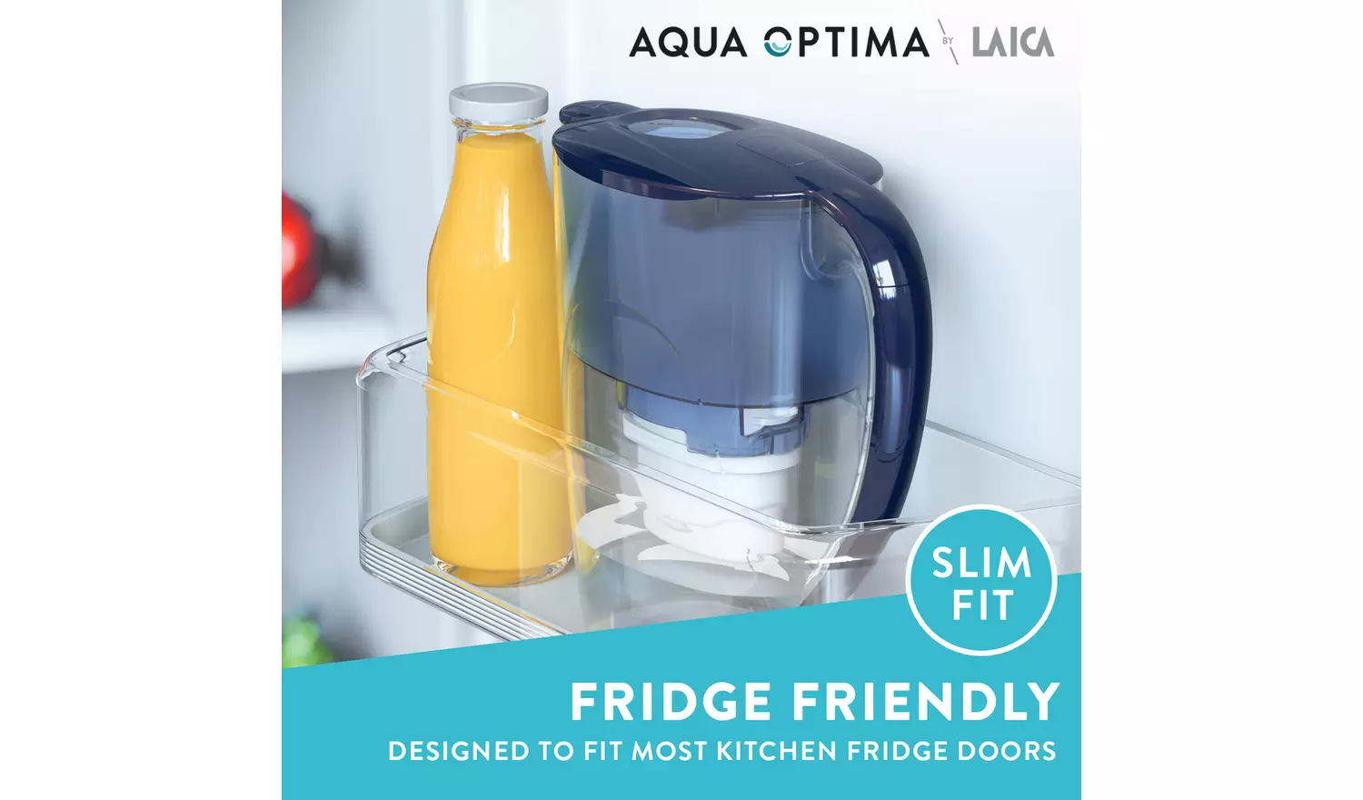 Aqua Optima Oria Water Filter Jug with 9 Filter Cartridges