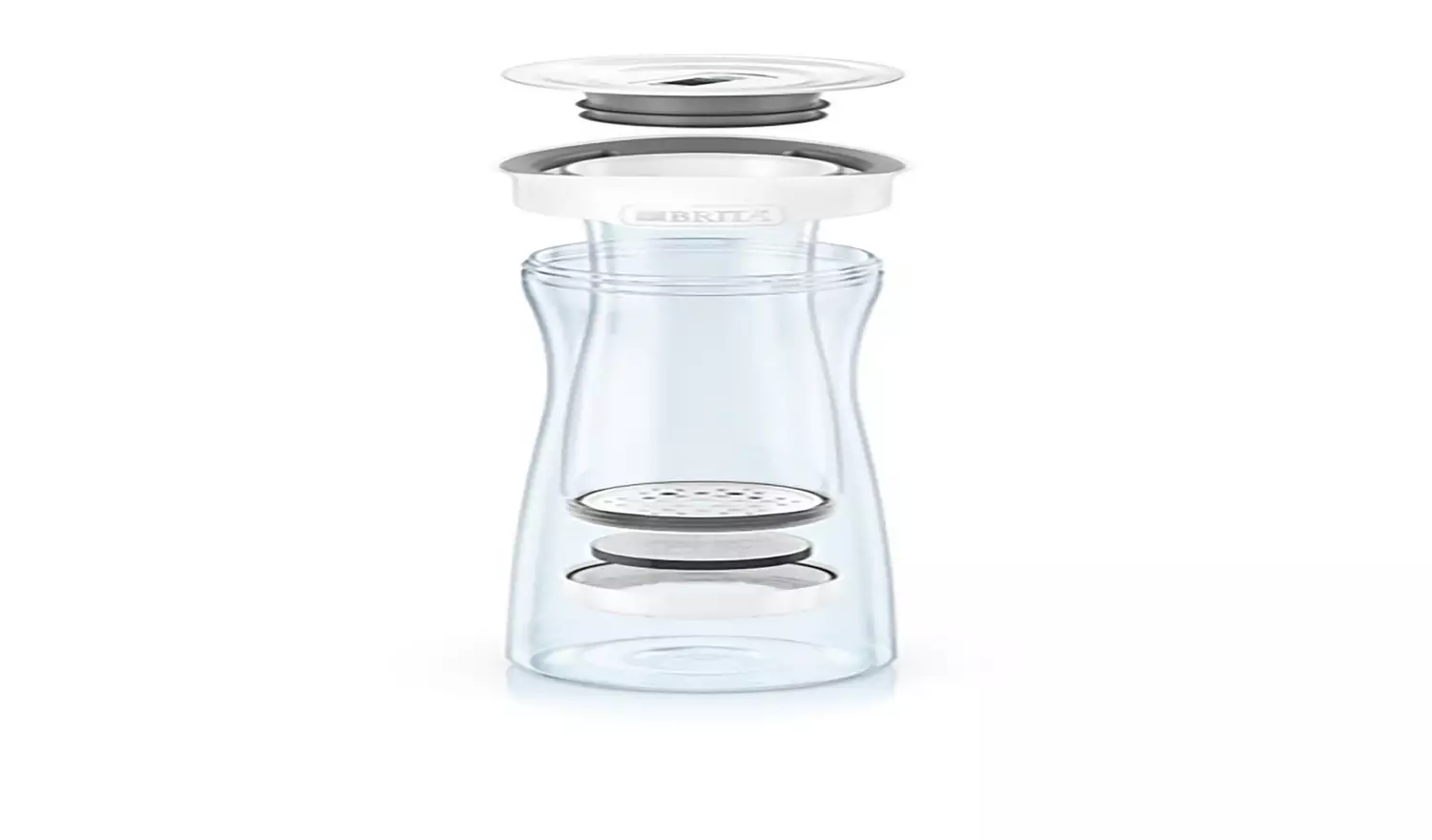 BRITA Water Filter Carafe White 1.3L