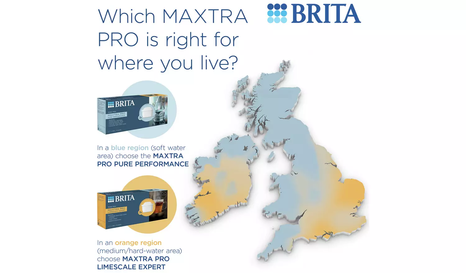 BRITA MAXTRA PRO Limescale Expert Water Filter Cartridge 3Pk