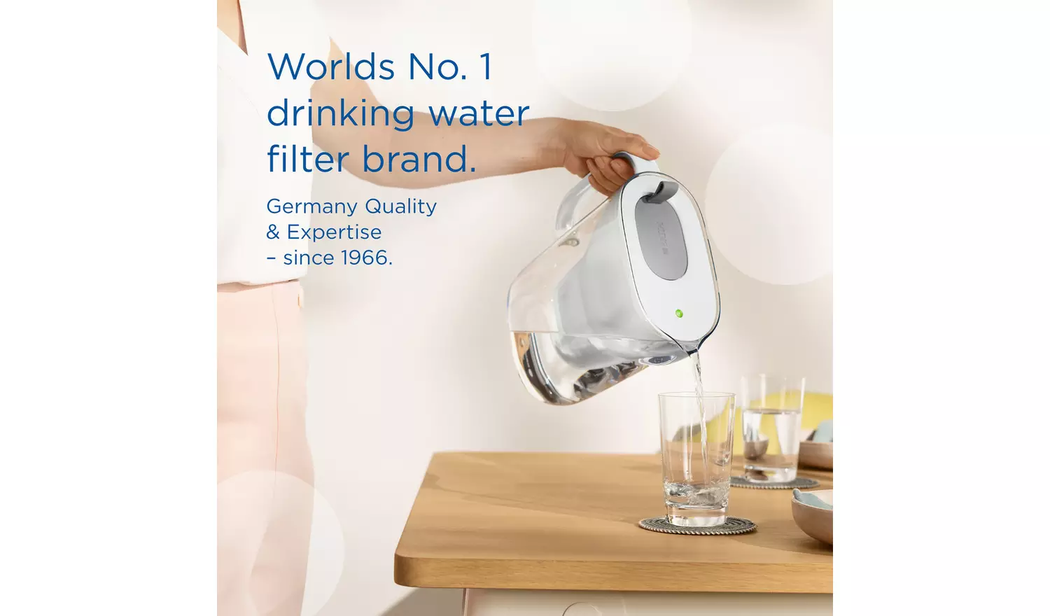 BRITA Style Water Filter Jug Grey 2.4L