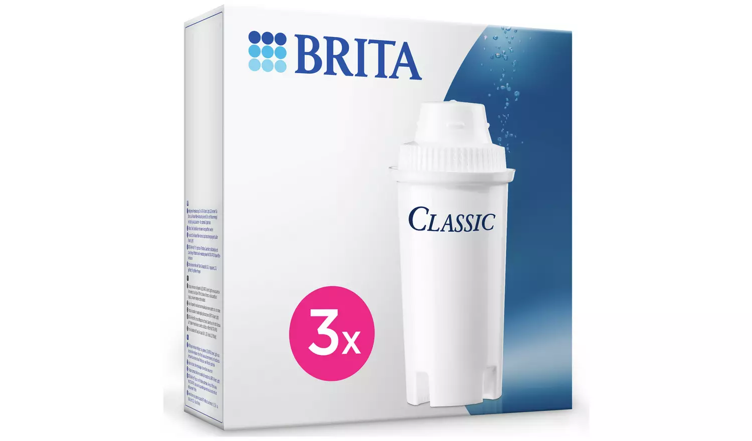 Brita Classic Refill Catridges - 3 Pack