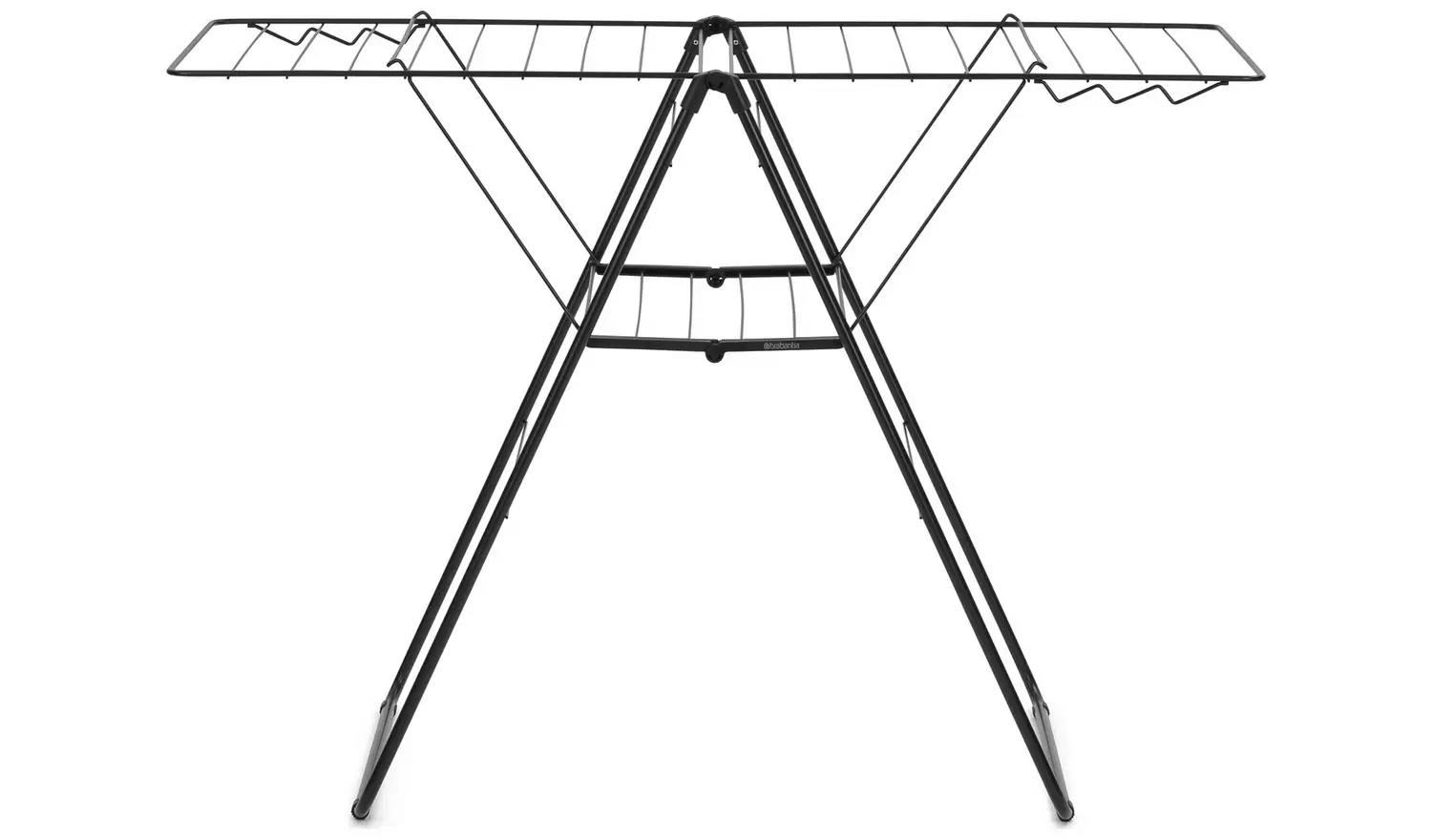 Brabantia 20m Hang On Clothes Airer - Black