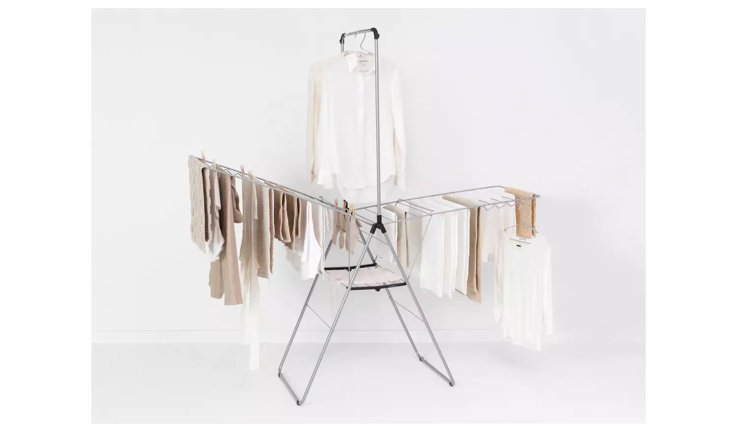 Brabantia 25m Hang On Clothes Airer with Rod