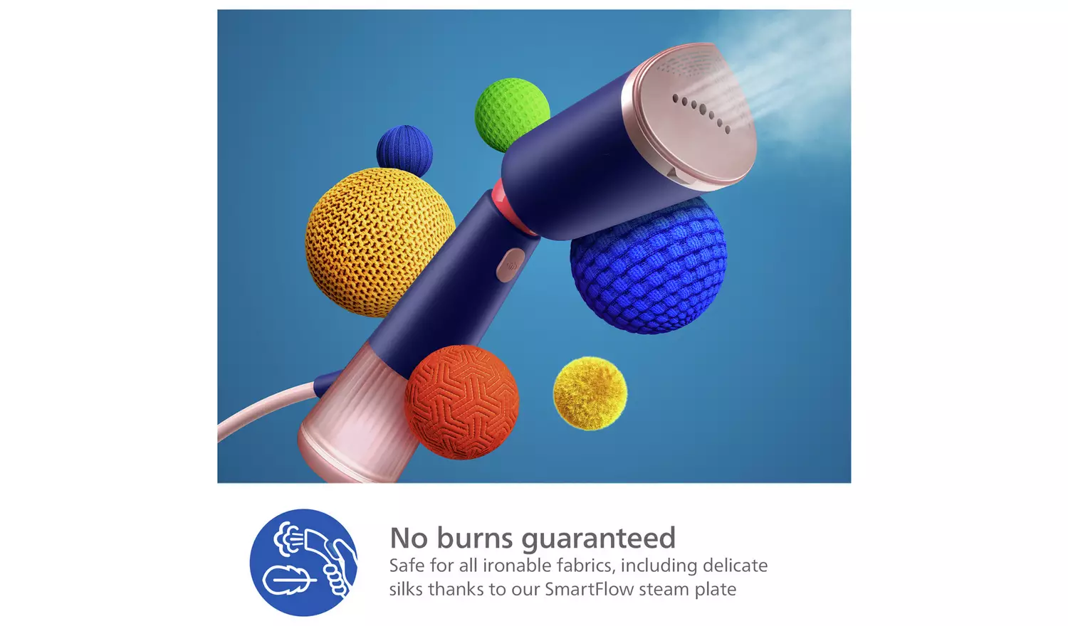 Philips 5000 Series Garment Steamer - Blue