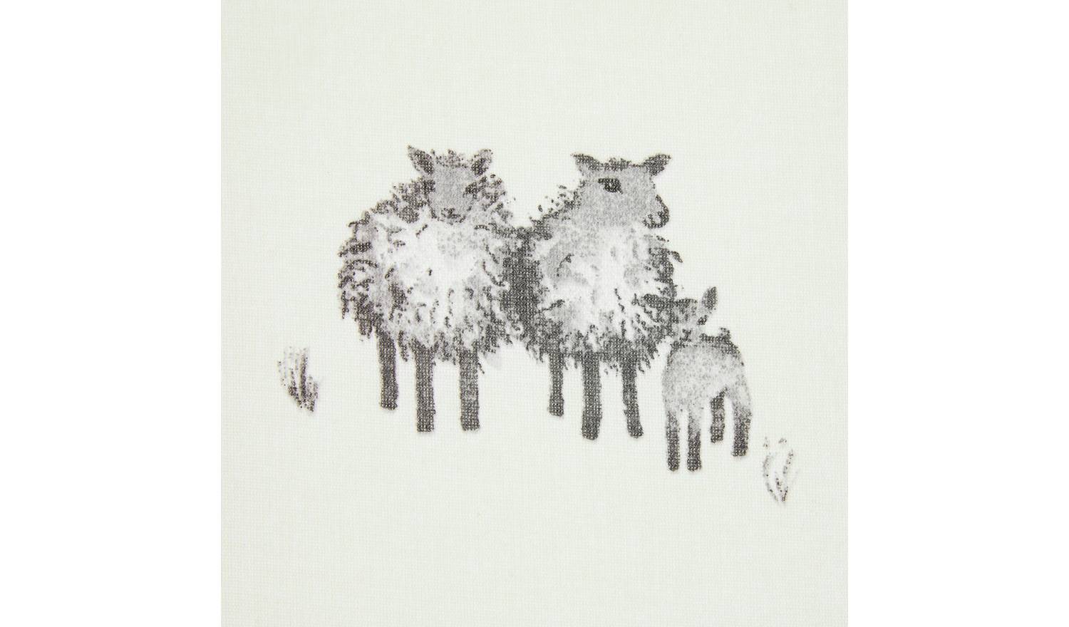 Argos Home Med 110 x 34cm Ironing Board Cover -Country Sheep