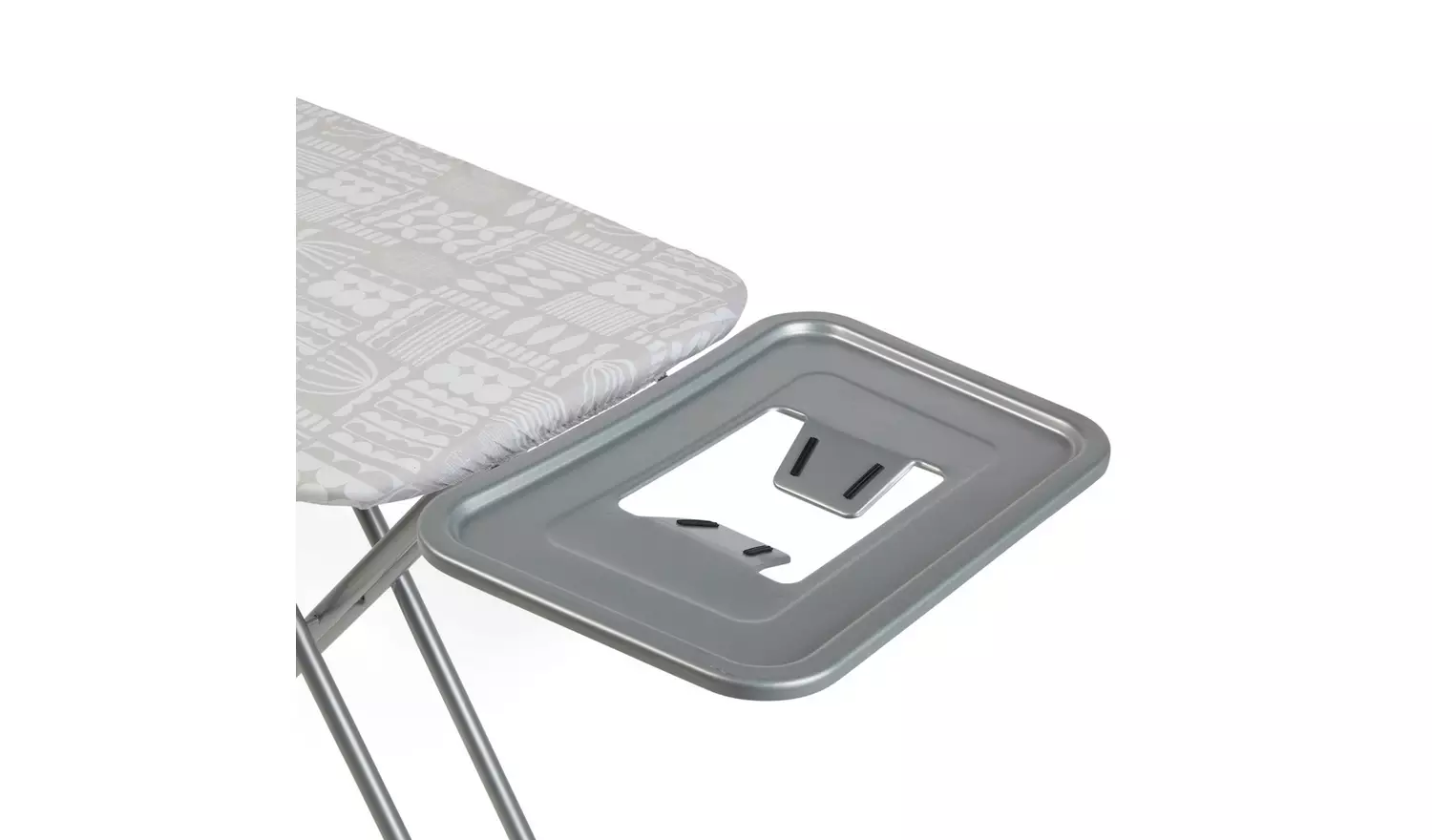 Habitat Extra Wide 120 x 45cm Ironing Board - Silver