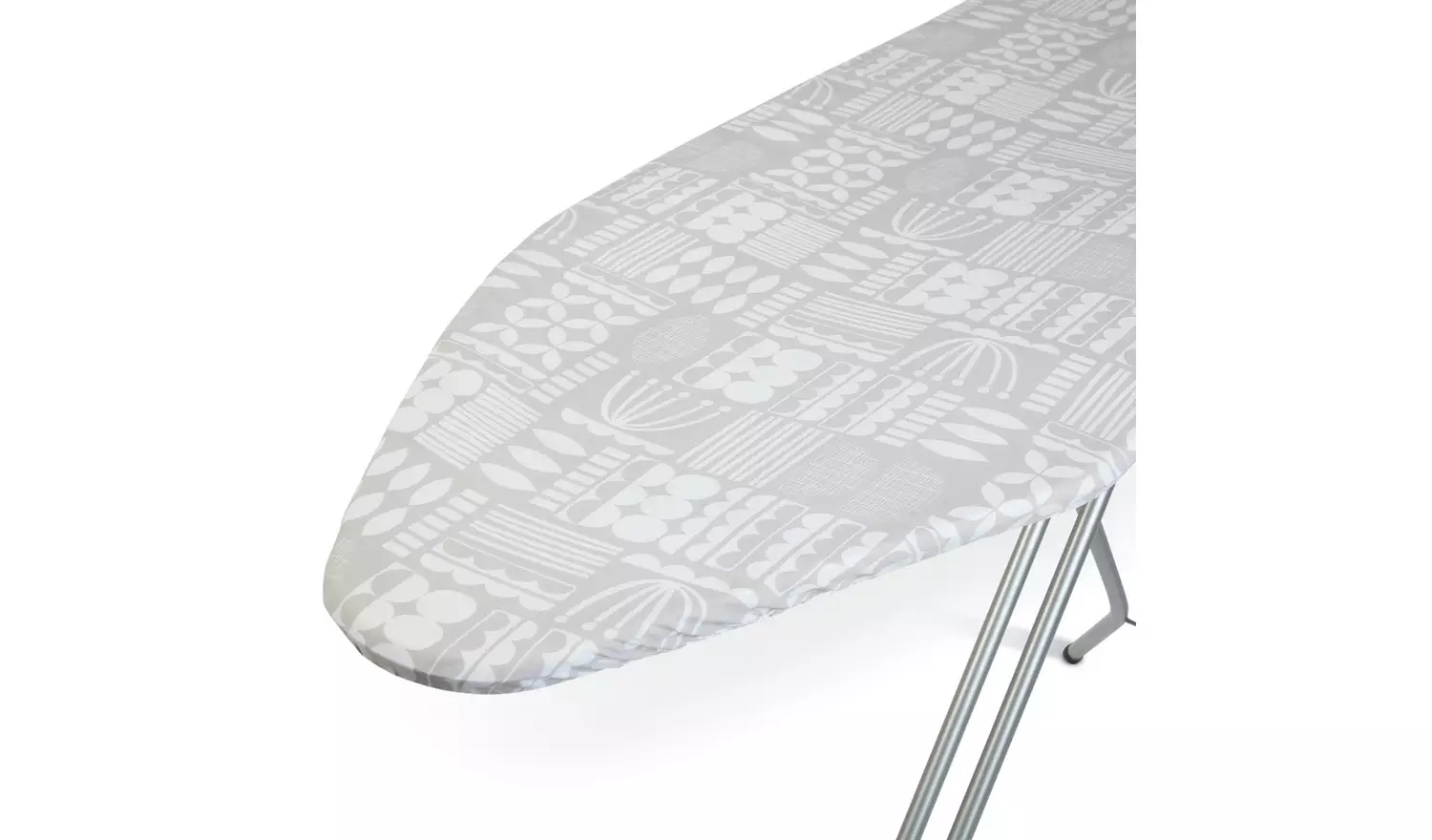 Habitat Extra Wide 120 x 45cm Ironing Board - Silver