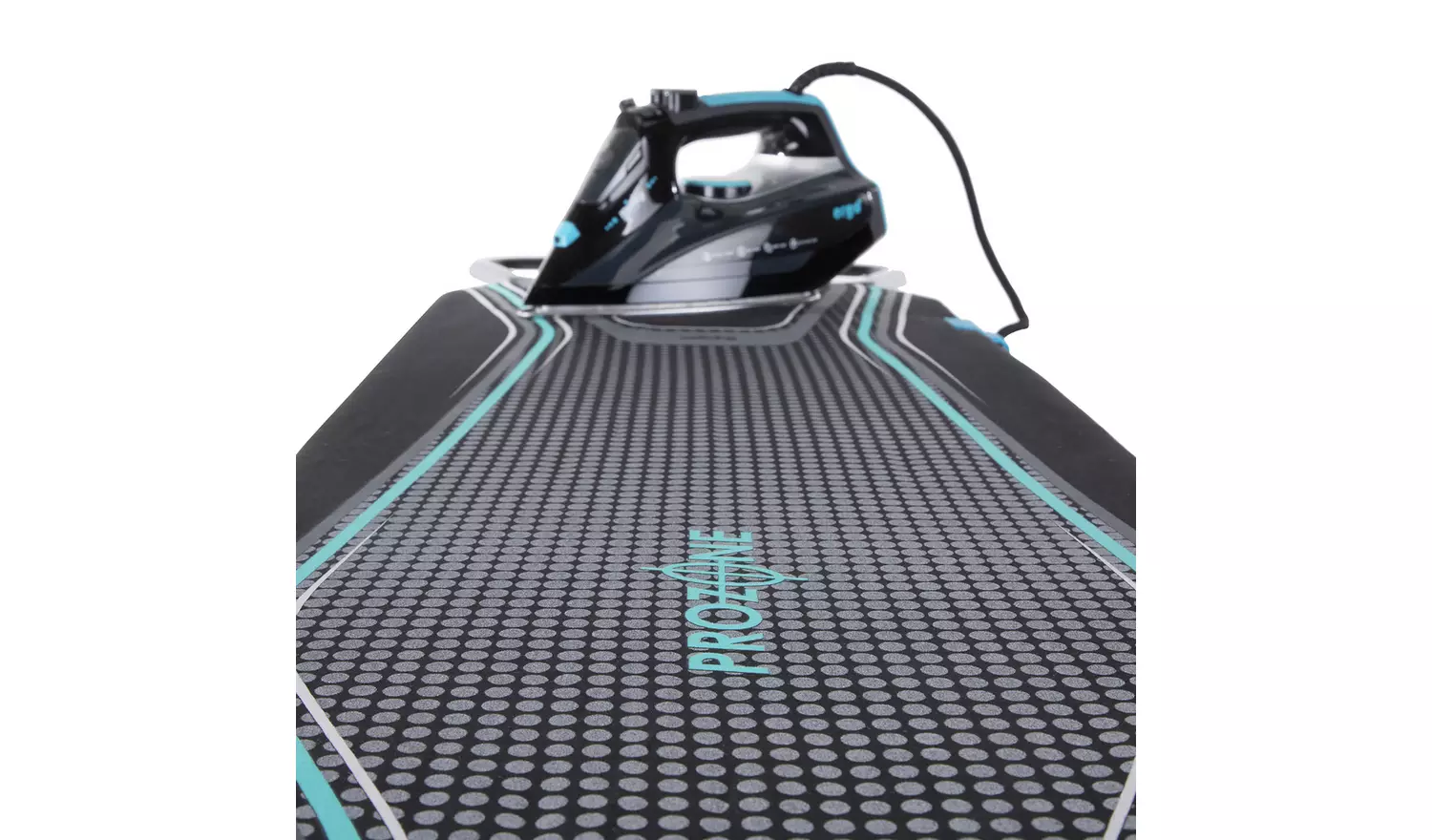 Minky 122 x 38cm Ergo Prozone Ironing Board - Metallic