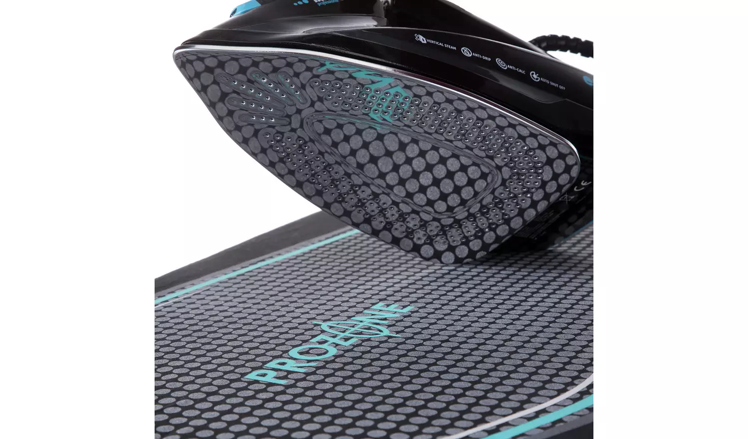 Minky 122 x 38cm Ergo Prozone Ironing Board - Metallic