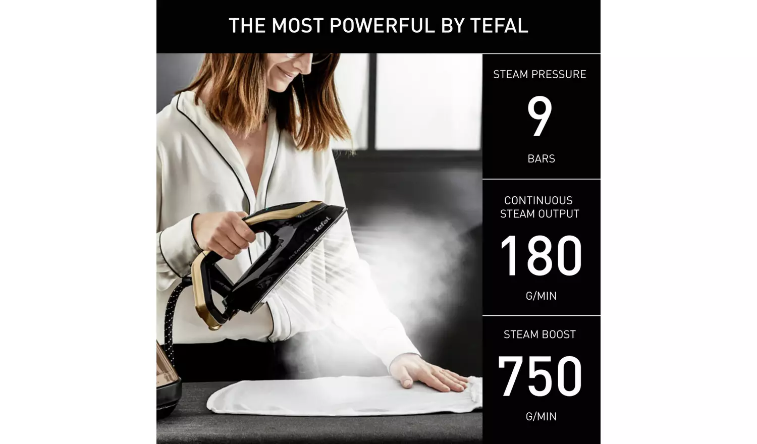 Tefal GV9820G0 Pro Express Vision Steam Generator Iron
