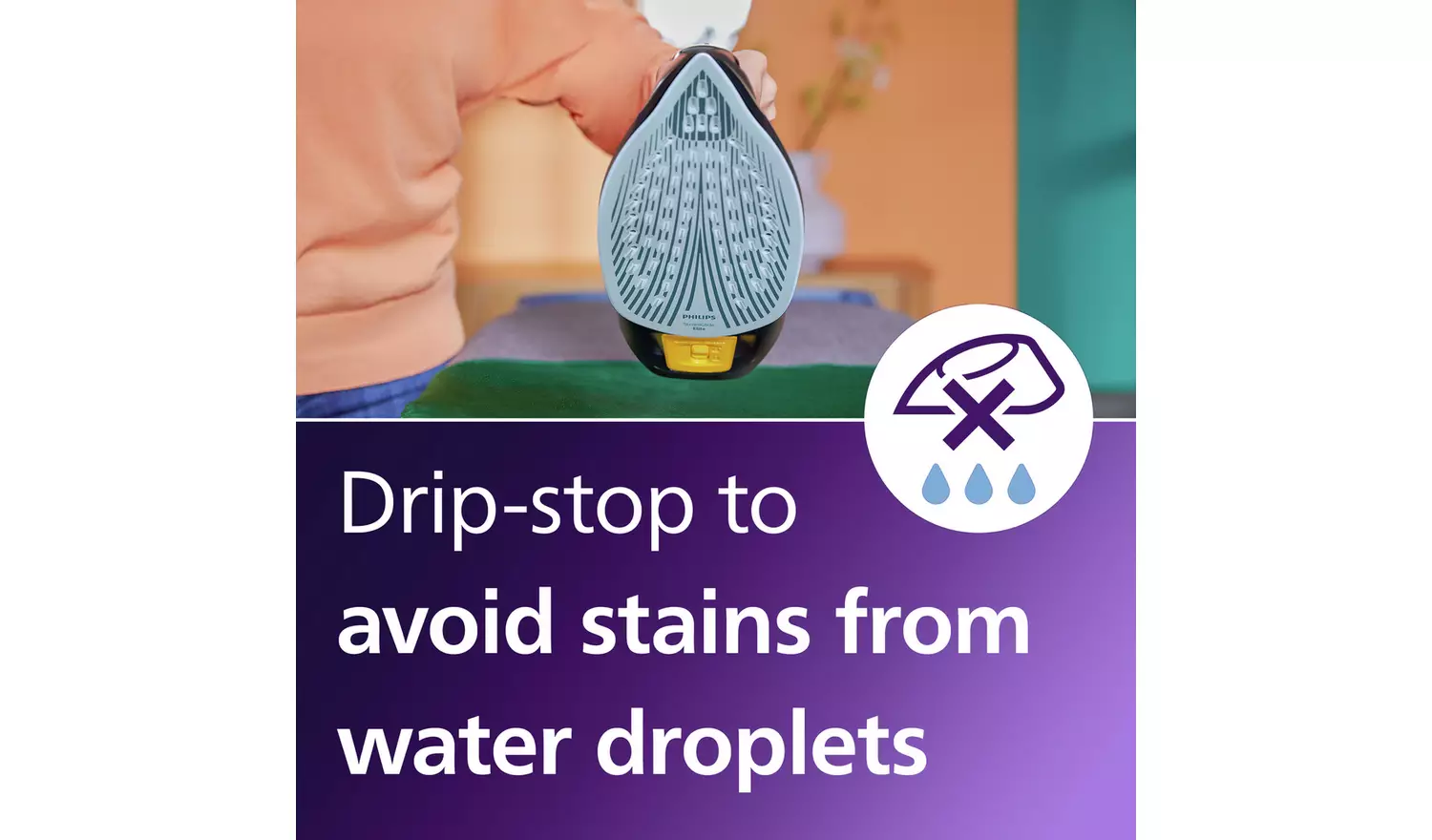 Philips Series 7000 SteamGlide Elite DST7040/80 Steam Iron