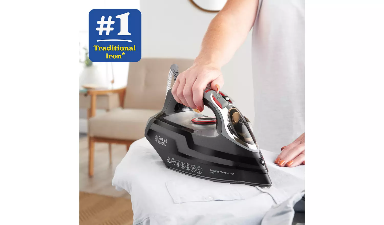 Russell Hobbs Powersteam Ultra Vertical Steam Iron 20630