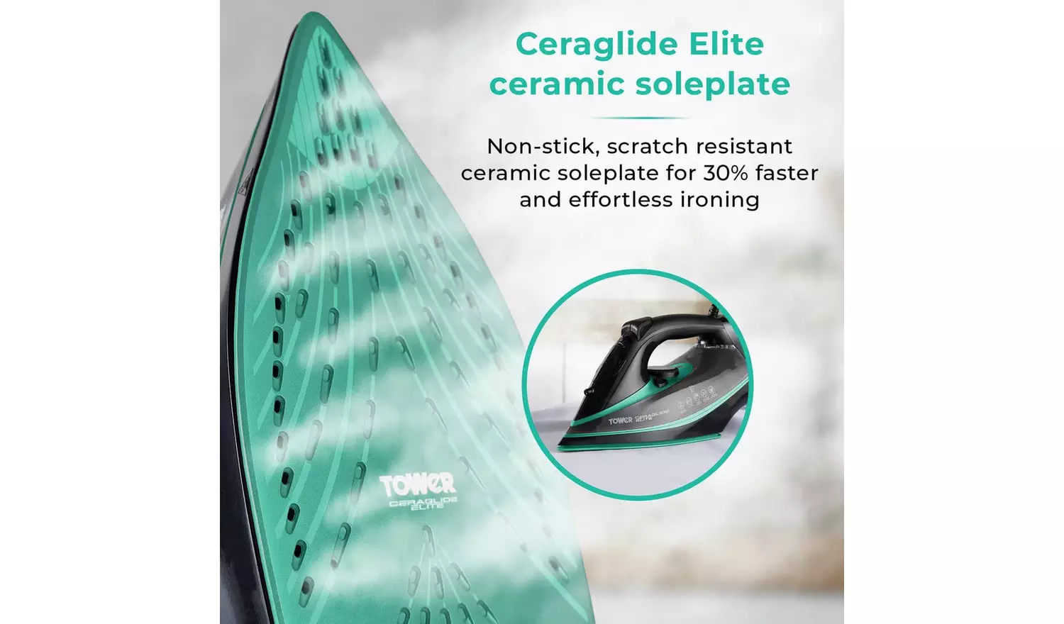 Tower T22013TL CeraGlide Steam Iron