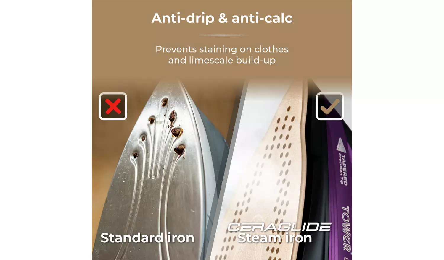 Tower T22008 2-in-1 Steam Iron