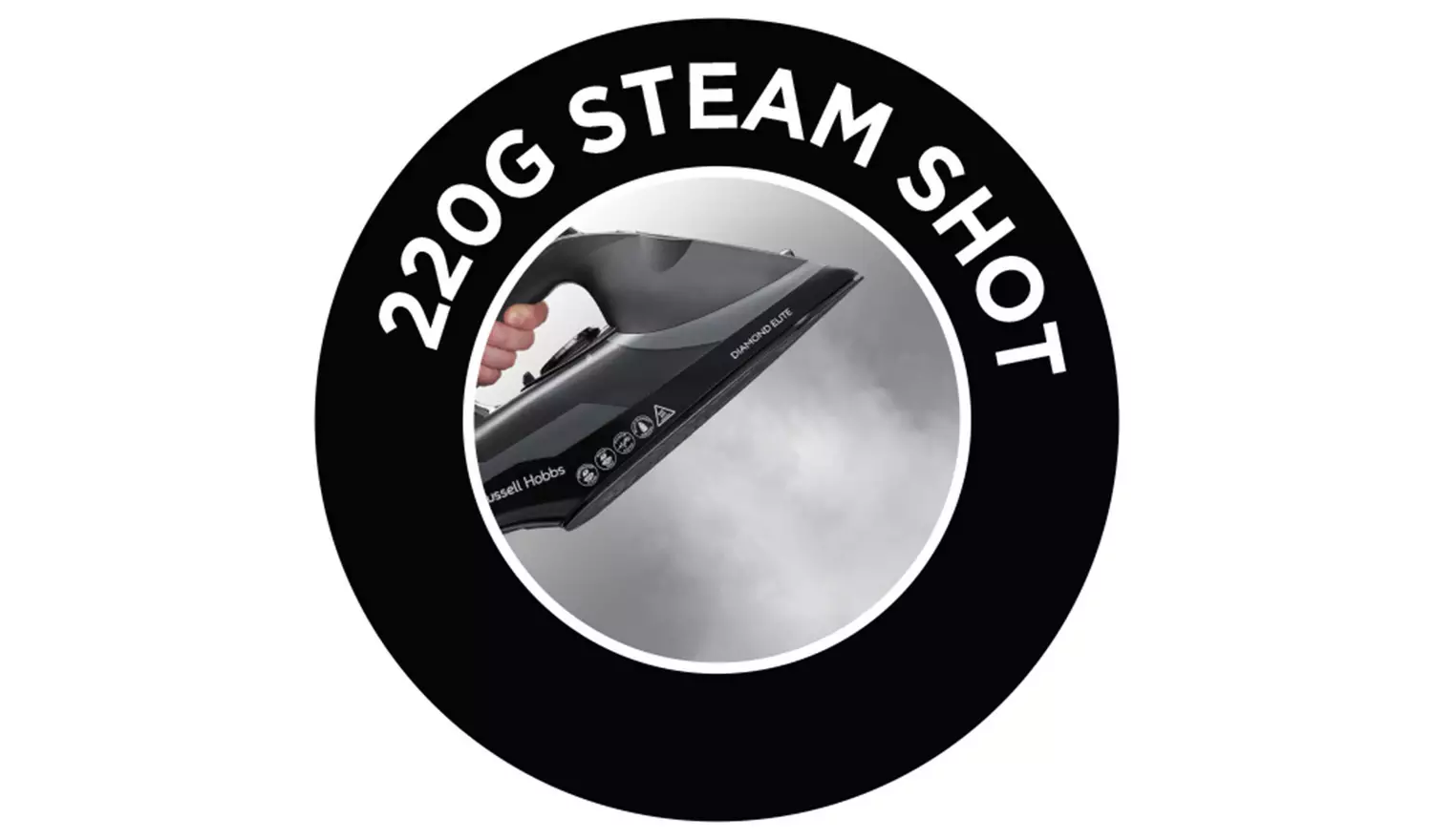 Russell Hobbs Diamond Elite Steam Iron 27000