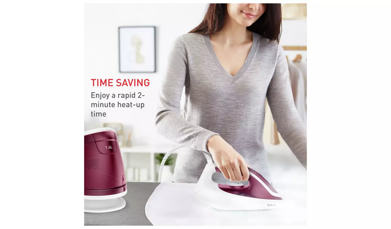 Tefal SV6110 Express Essential Steam Generator Iron