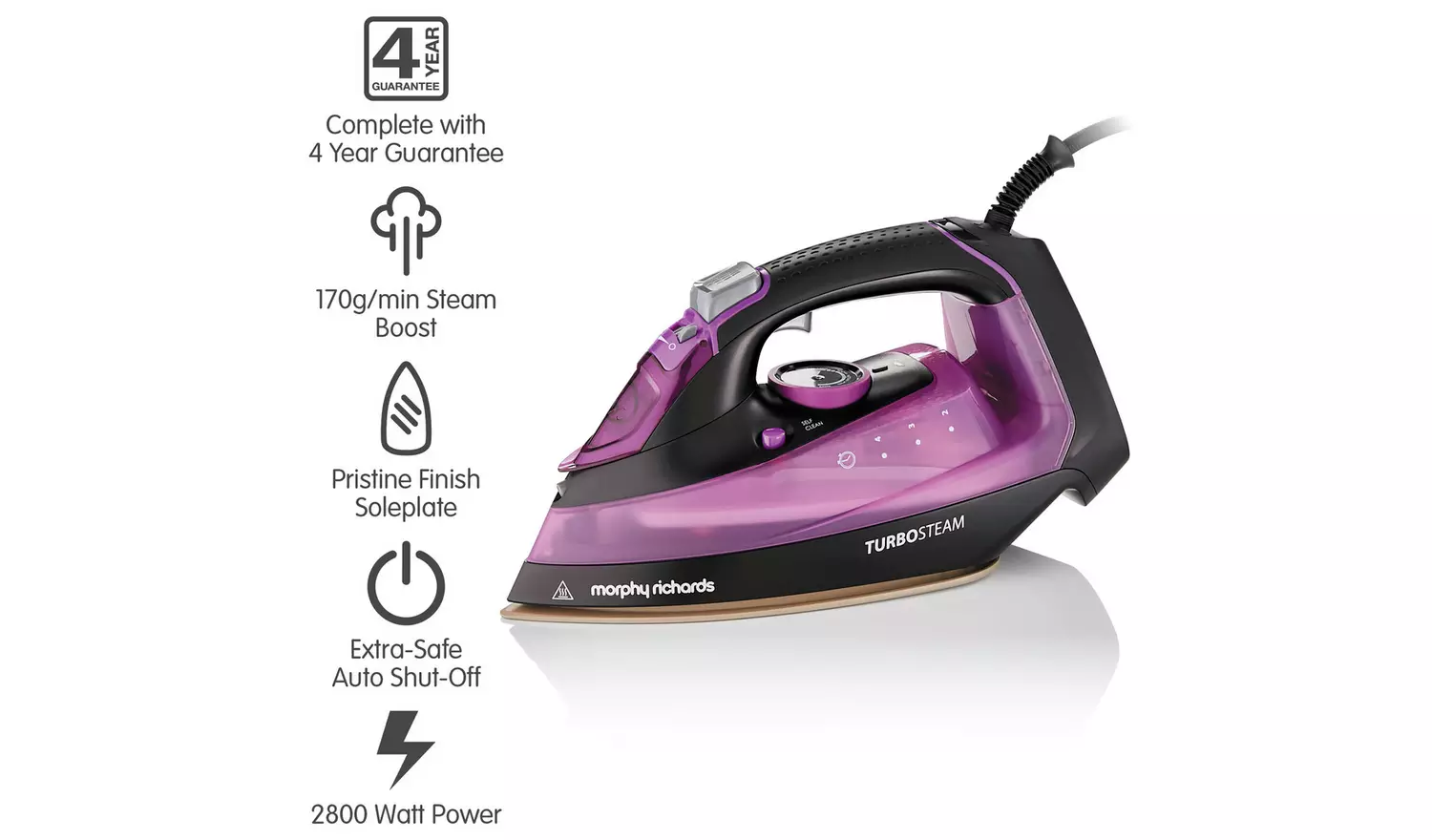 Morphy Richards 303140 Turbosteam Steam Iron