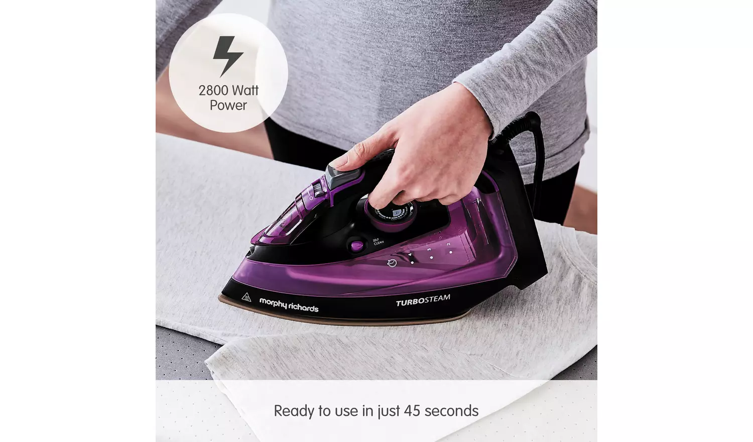 Morphy Richards 303140 Turbosteam Steam Iron