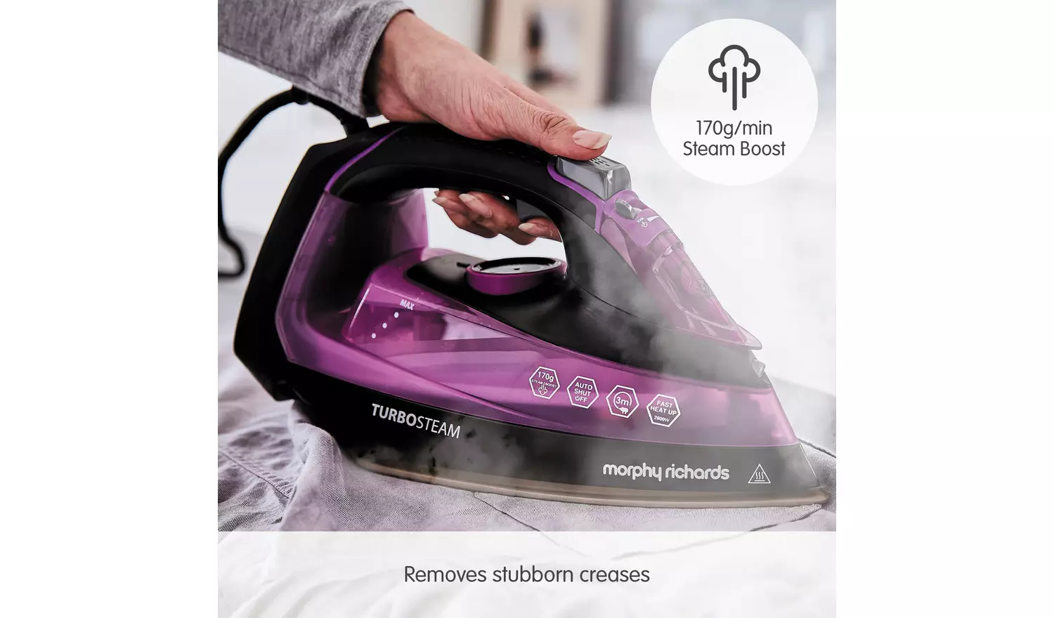 Morphy Richards 303140 Turbosteam Steam Iron