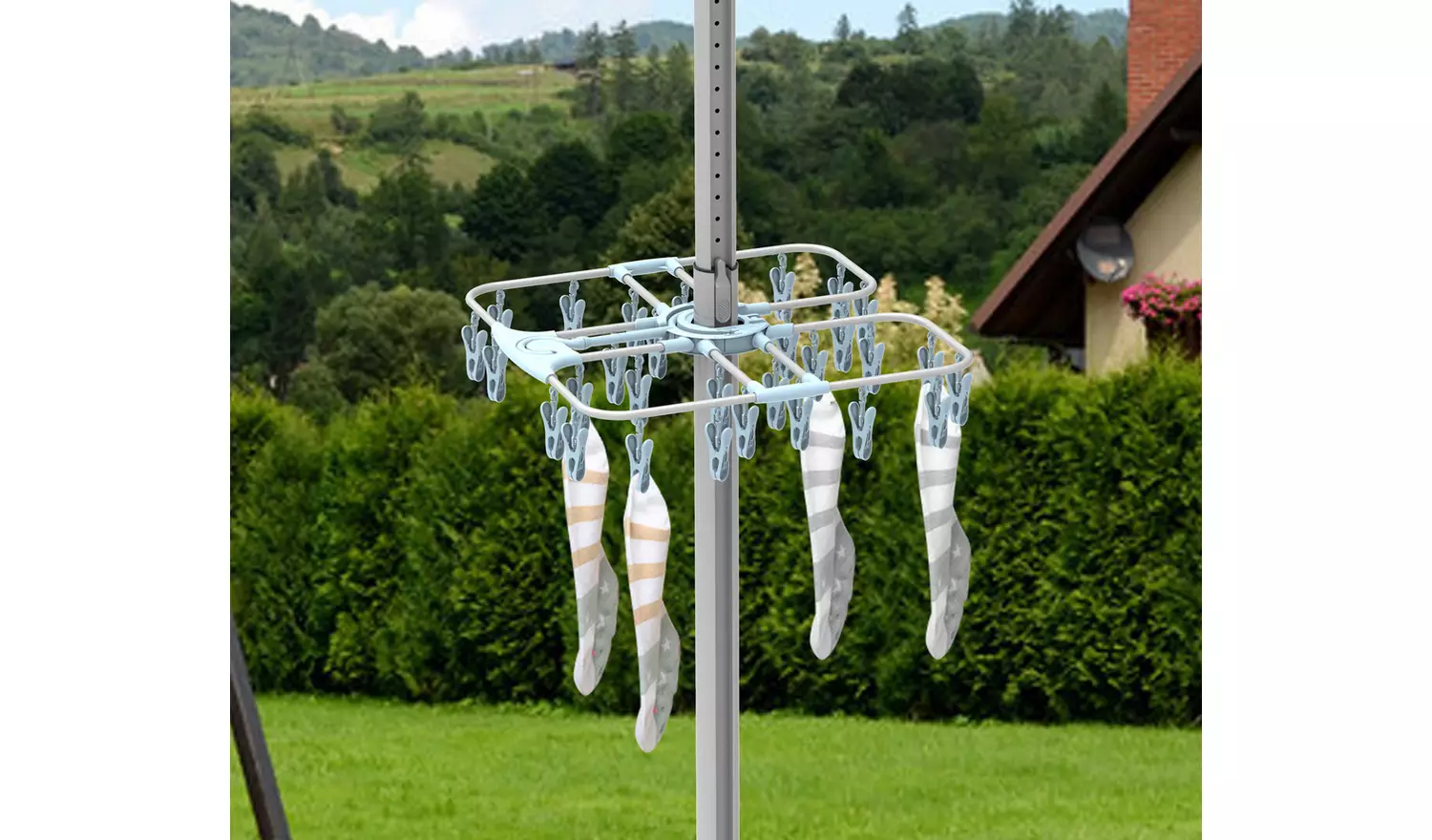 Argos Home Set of 32 Peg Garment Dryer