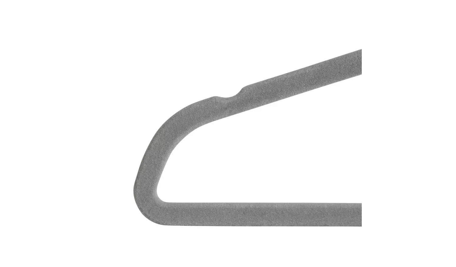 Argos Home Set of 10 Velvet Flocked Kids Hangers