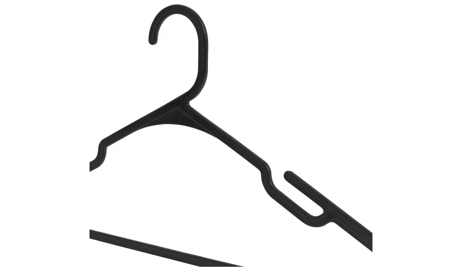 Home Essentials Pack of 20 Plastic Hangers