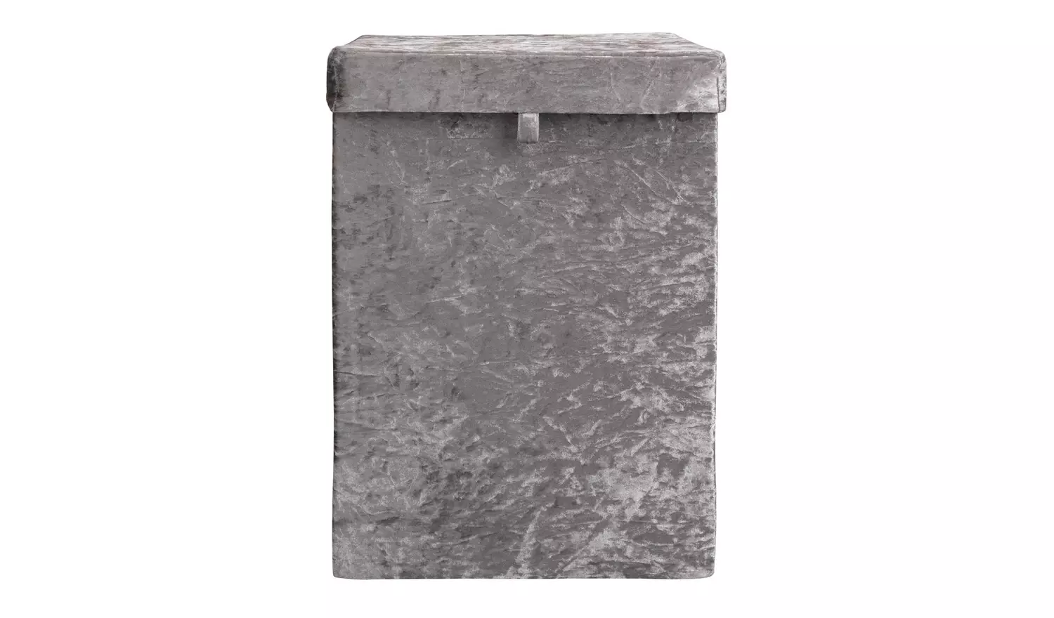 Argos Home Velour 90 Litre Laundry Container - Grey