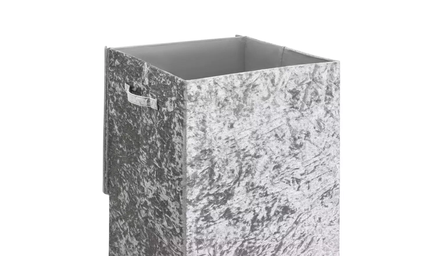 Argos Home Velour 90 Litre Laundry Container - Grey
