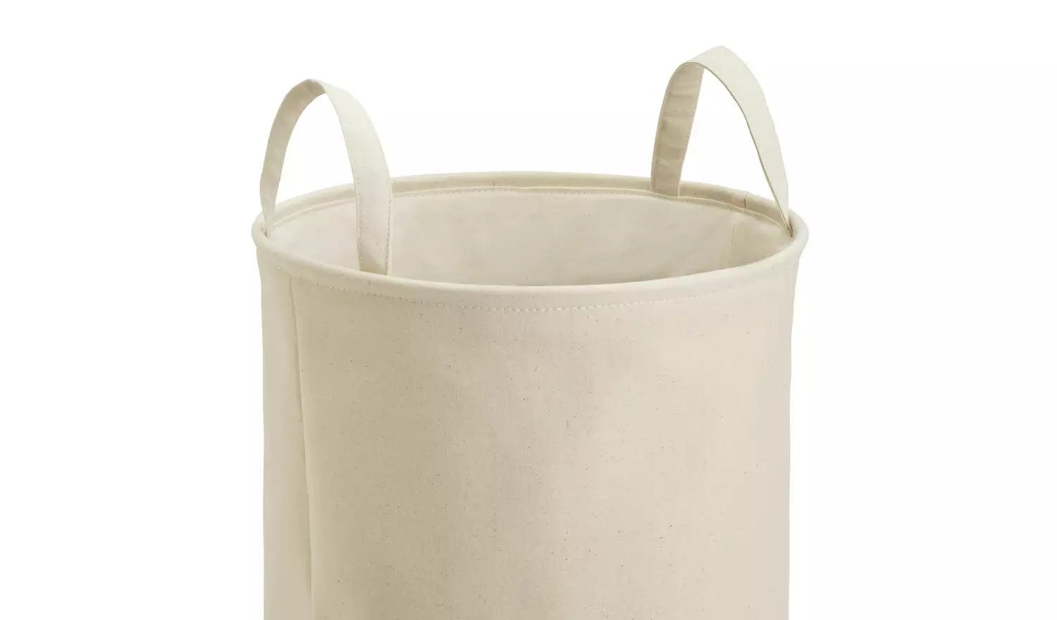 Argos Home 60 Litre Cotton Drawstring Laundry Bag - Cream
