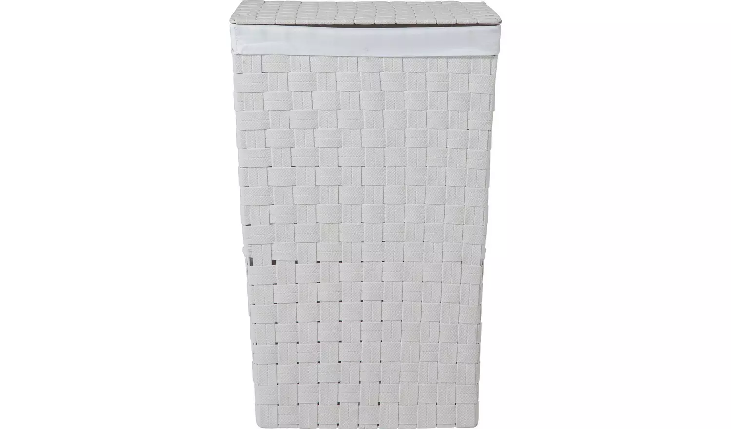 Argos Home 60 Litre Yarn Laundry Bin - White