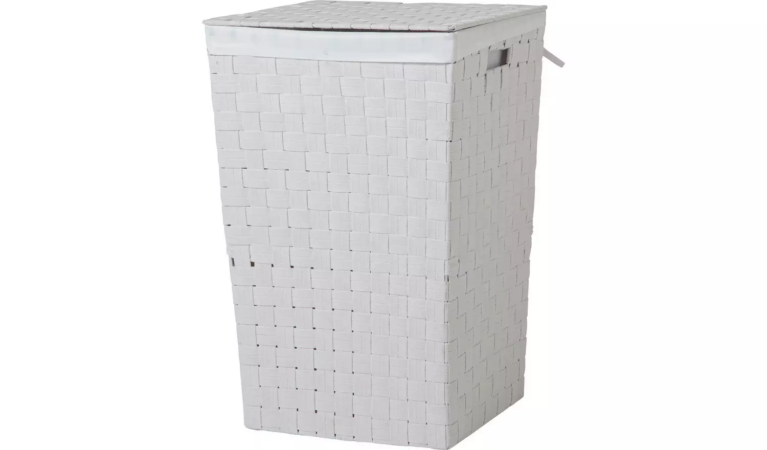 Argos Home 60 Litre Yarn Laundry Bin - White