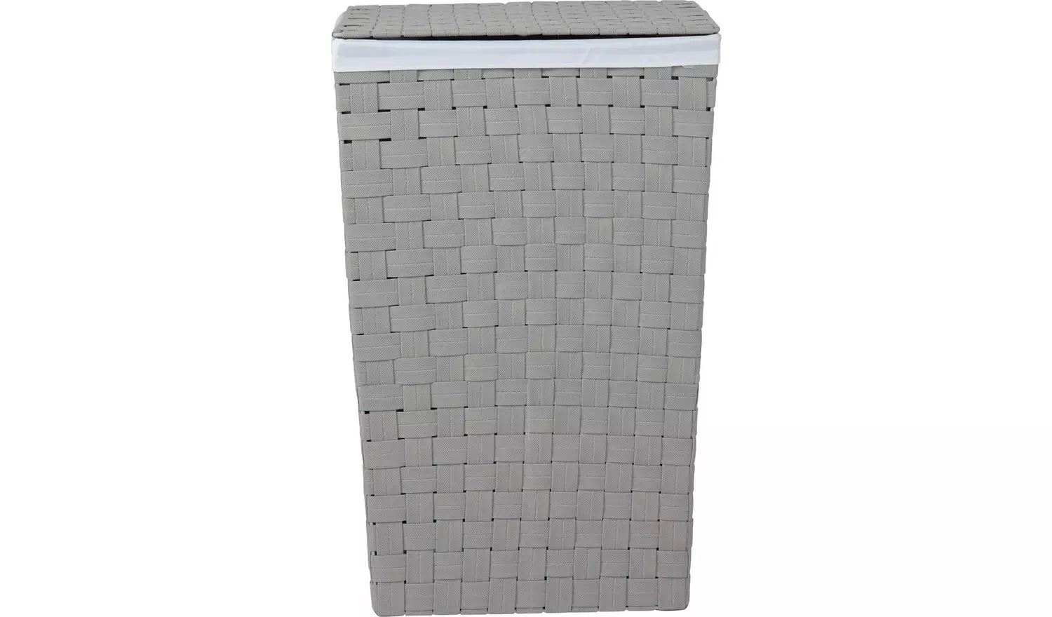 Argos Home 60 Litre Yarn Laundry Bin - Flint Grey